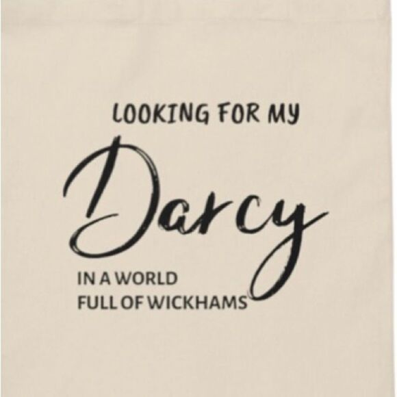 Pride and Prejudice Looking for Darcy Tote - Picture 3 of 3